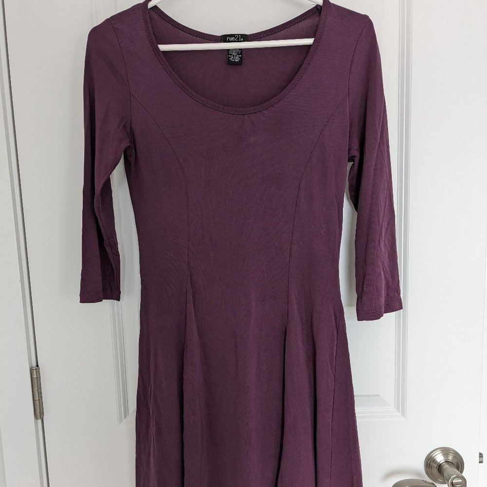 Rue21 Purple Skater Dress